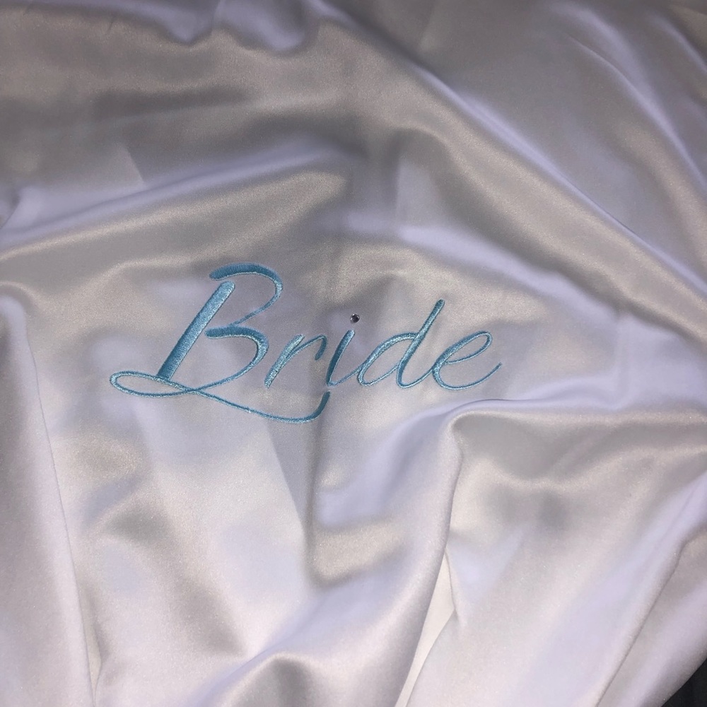 “Bride” robe